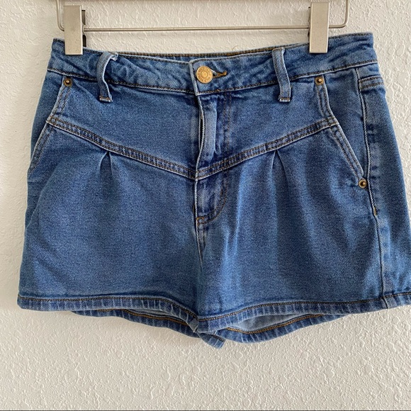 Vintage Wild Fable High-Rise Yoke Front Jean Shorts Size 6 - Picture 7 of 7
